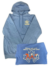 Load image into Gallery viewer, Nordiq Alberta Hoodie - Where will your skinny skis take you?
