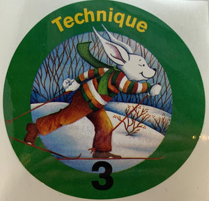 Jackrabbit - Technique Award Sticker