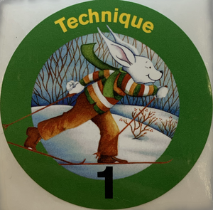 Jackrabbit - Technique Award Sticker