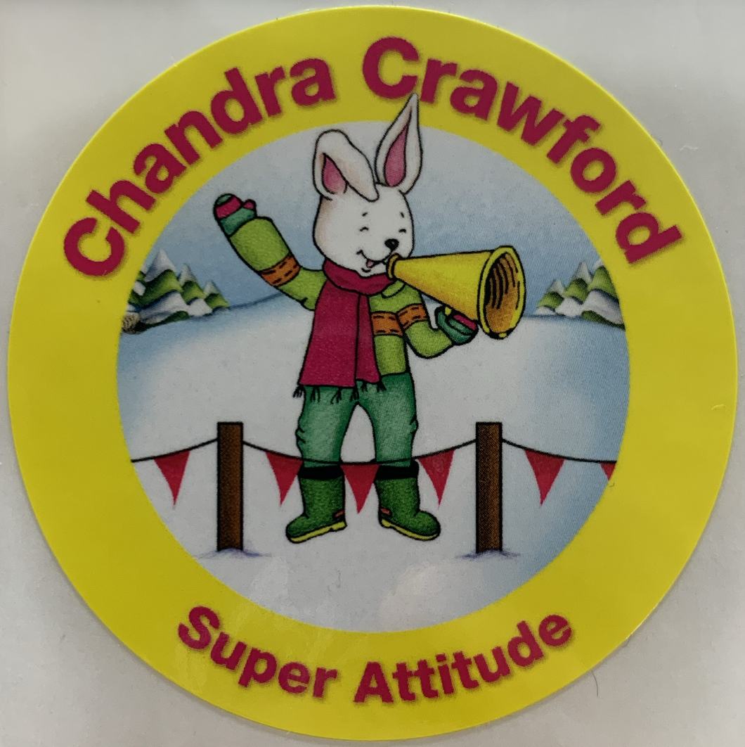 Jackrabbit - Super Attitude Award Sticker