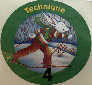 Jackrabbit - Technique Award Sticker