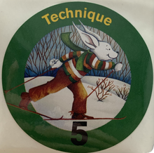 Load image into Gallery viewer, Jackrabbit - Technique Award Sticker

