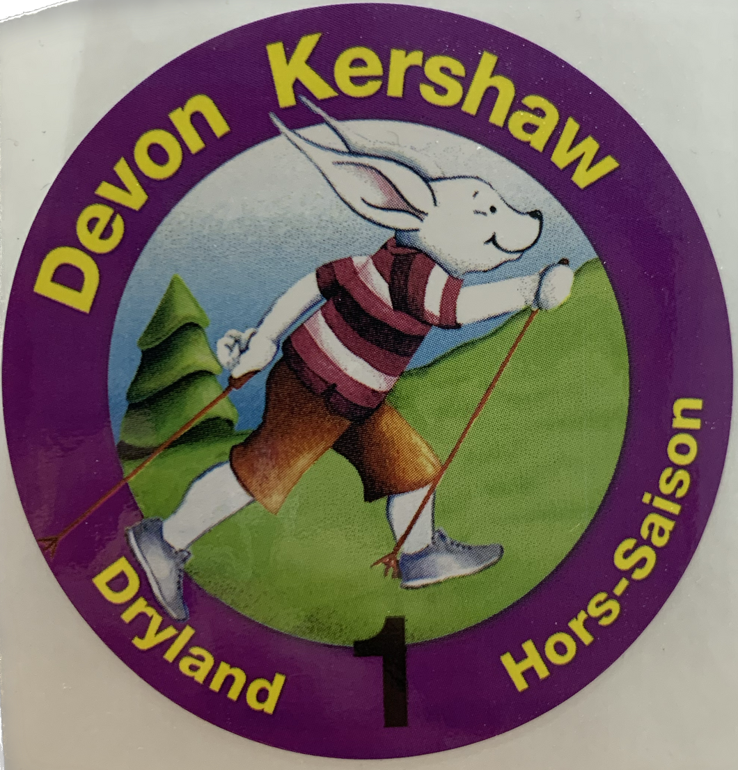 Jackrabbit - Dryland Award Stickers