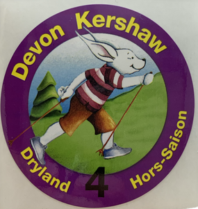 Jackrabbit - Dryland Award Stickers