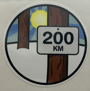 Track Attack - Distance Award Stickers