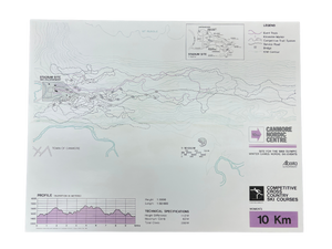 1988 Olympic Map